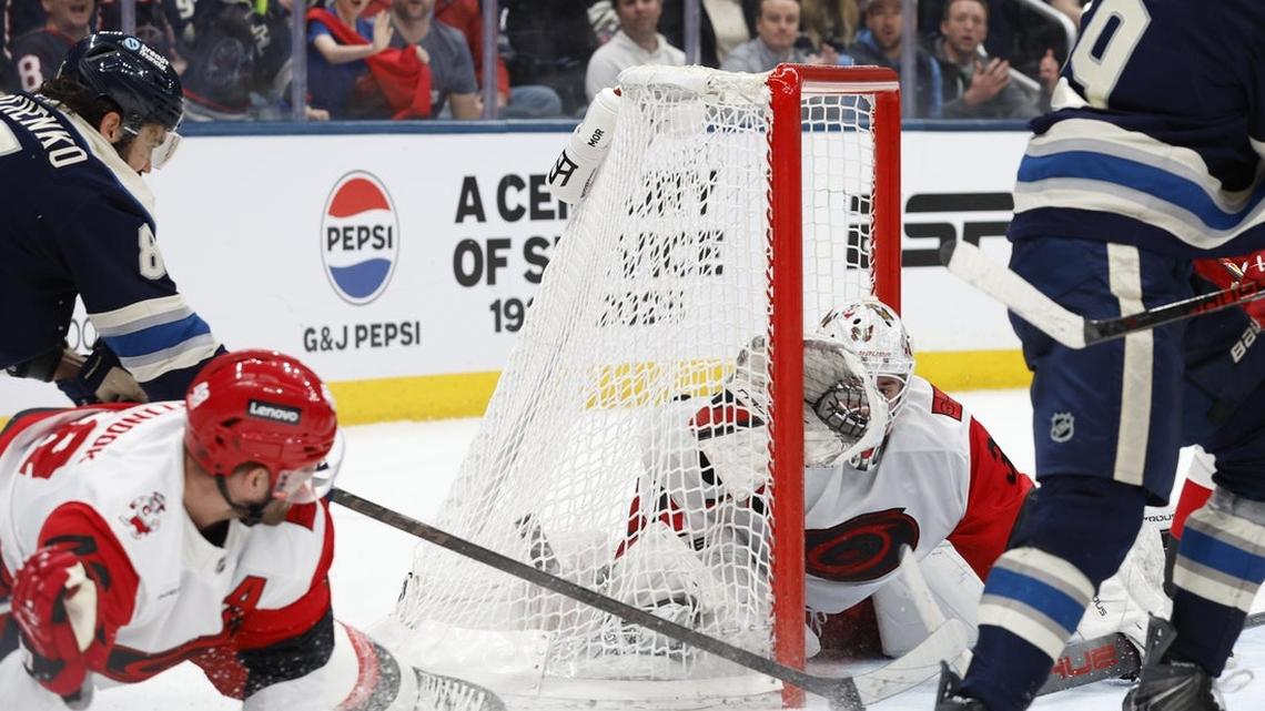 Blue Jackets desperate to break road drought in Carolina  