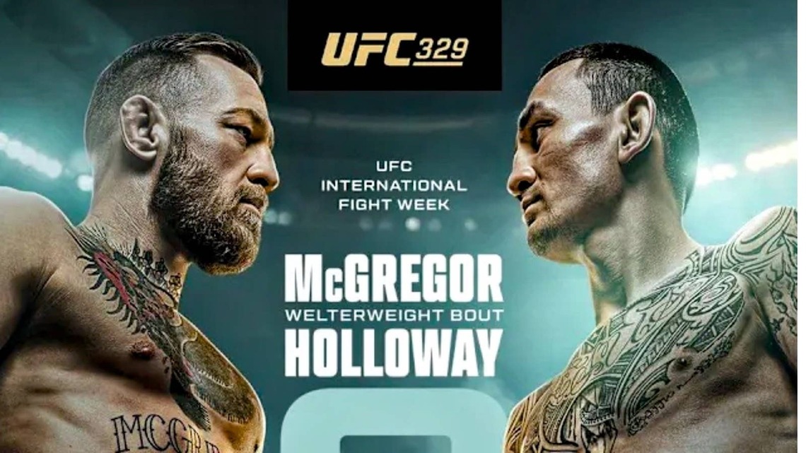 UFC 329: McGregor vs. Holloway 2 live results 