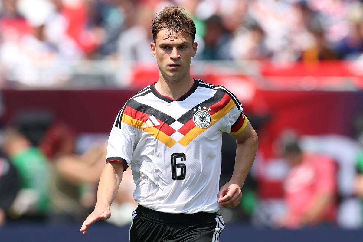  Joshua Kimmich of Germany looks on during the international friendly match between United States and Germany at Soldier Field on June 06, 2026 in Chicago, Illinois. (Photo by Alexander Hassenstein/Getty Images) Photo by Alexander Hassenstein/Getty Images