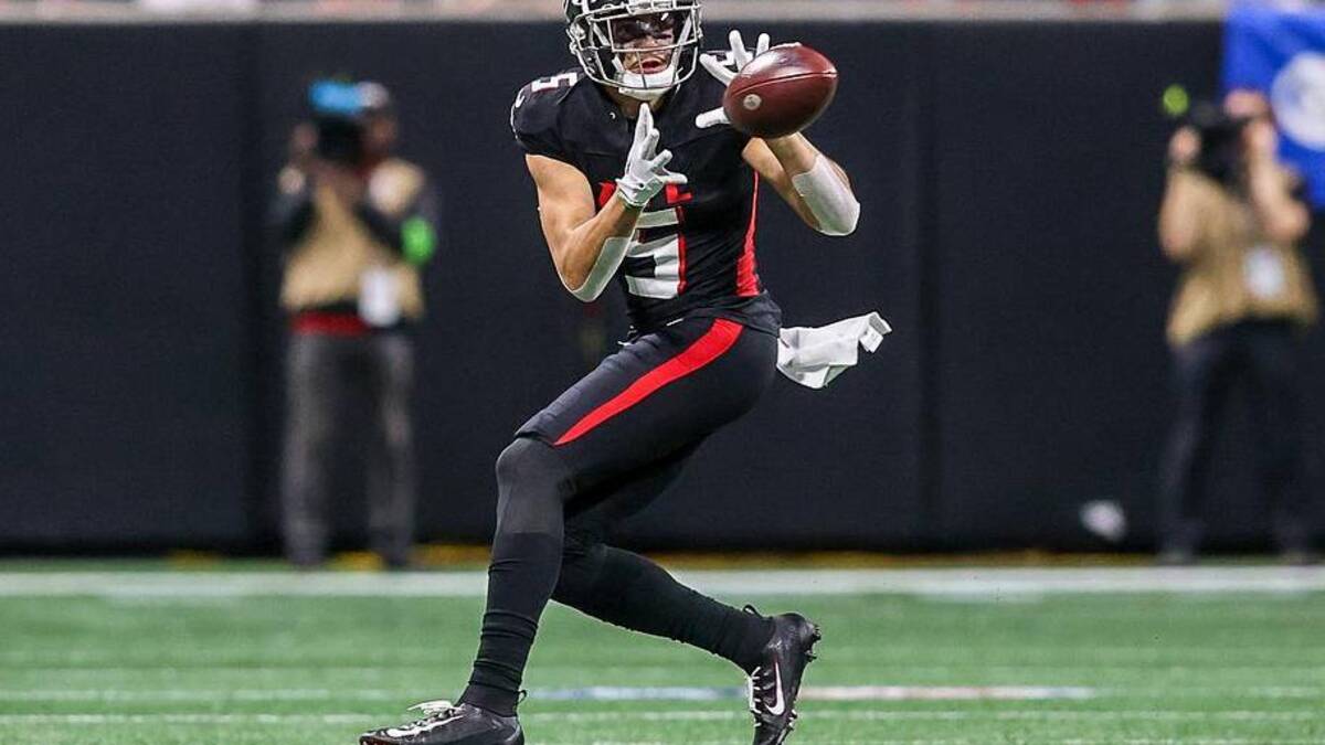  Drake London recently re-signed with the Falcons. | Brett Davis-Imagn Images 