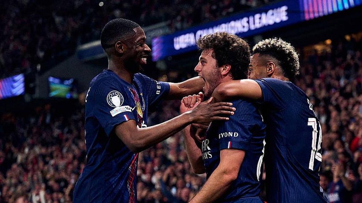  PSG could become the second team in history to win back-to-back Champions League titles. | Mattia Ozbot/UEFA/Getty Images 