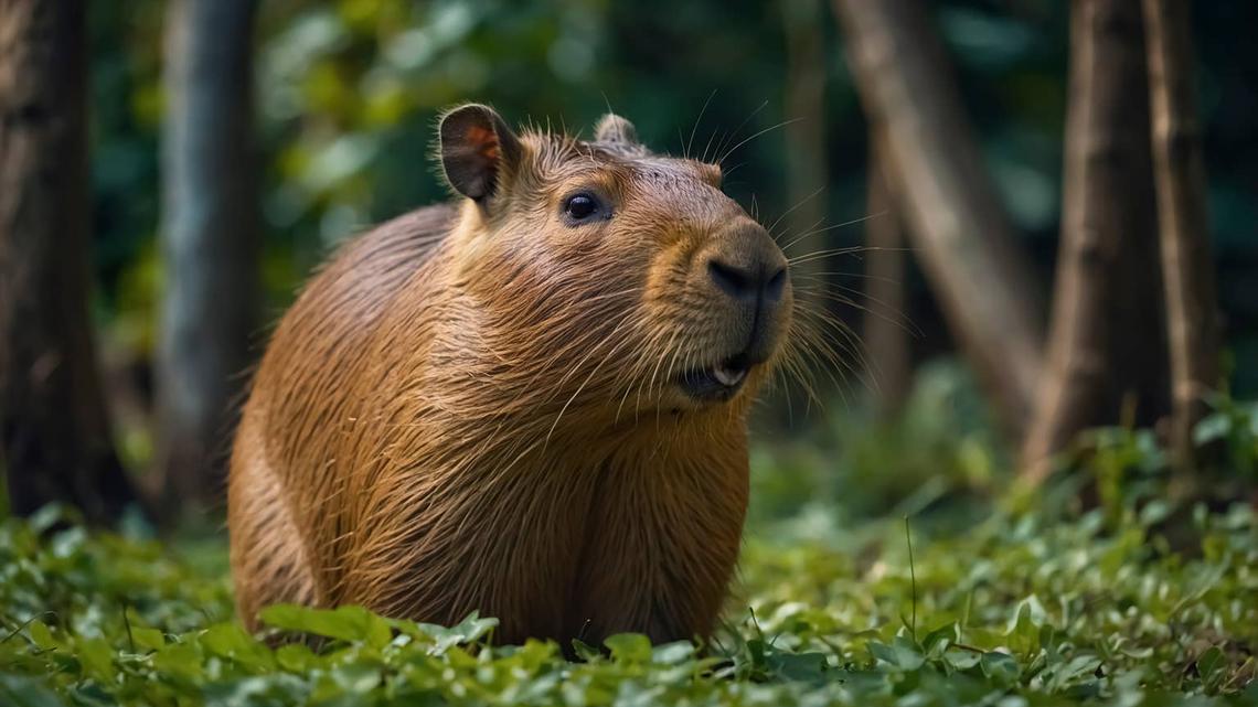 Capybara's Daily Visit to Her Border Collie Bestie Is Melting Hearts 