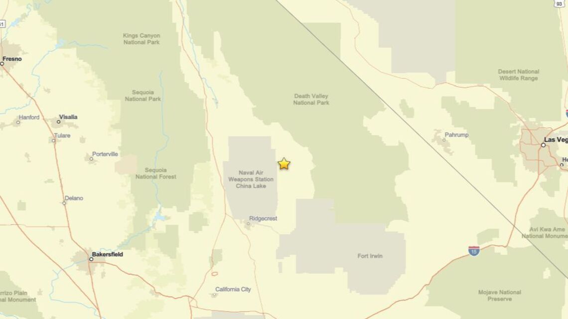 2.1 magnitude earthquake reported near Searles Valley, CA on Aug. 3 