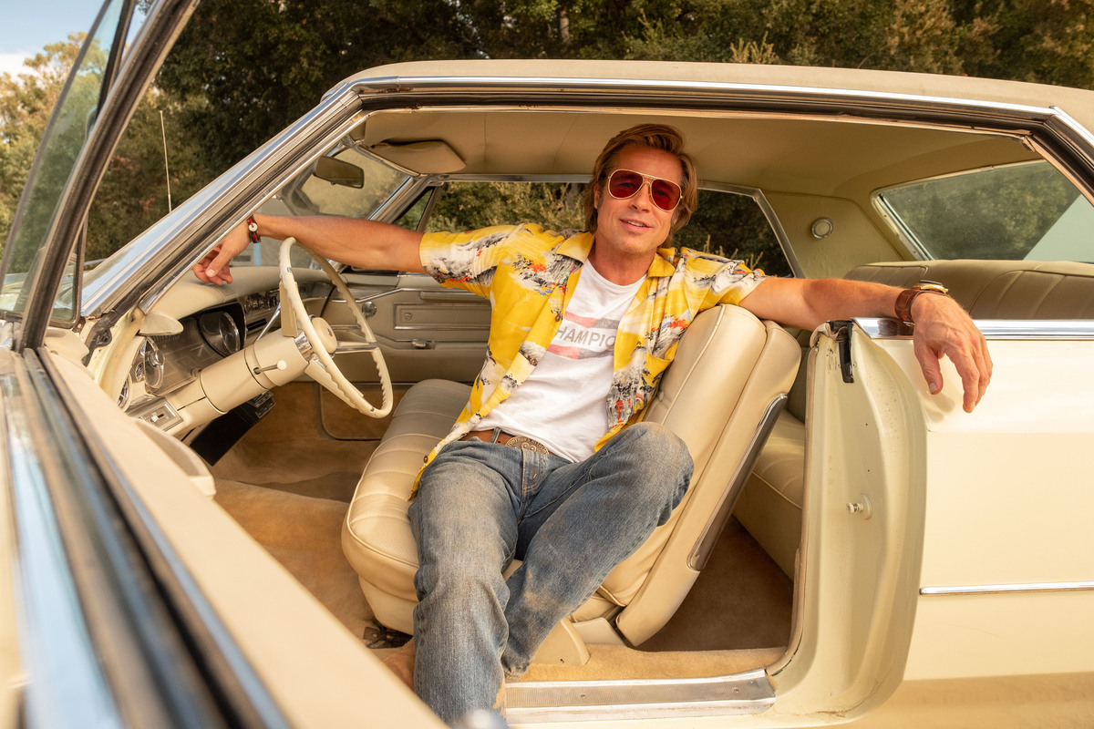 ONCE UPON A TIME IN HOLLYWOOD, Brad Pitt, 2019Andrew Cooper / © Columbia Pictures / courtesy Everett Collection