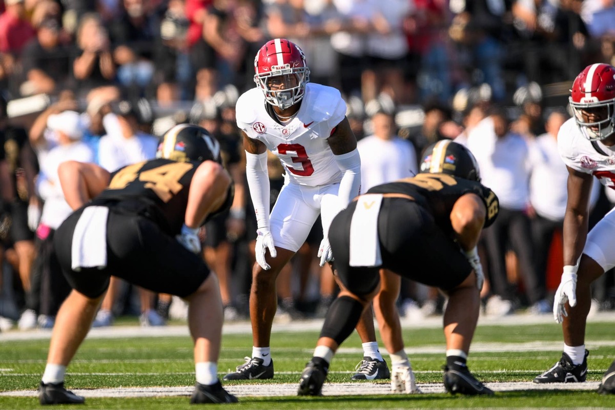  Alabama Crimson Tide defensive back Keon Sabb (3). Steve Roberts-Imagn Images