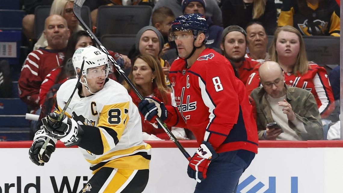 Legends collide as Penguins take on desperate Capitals 