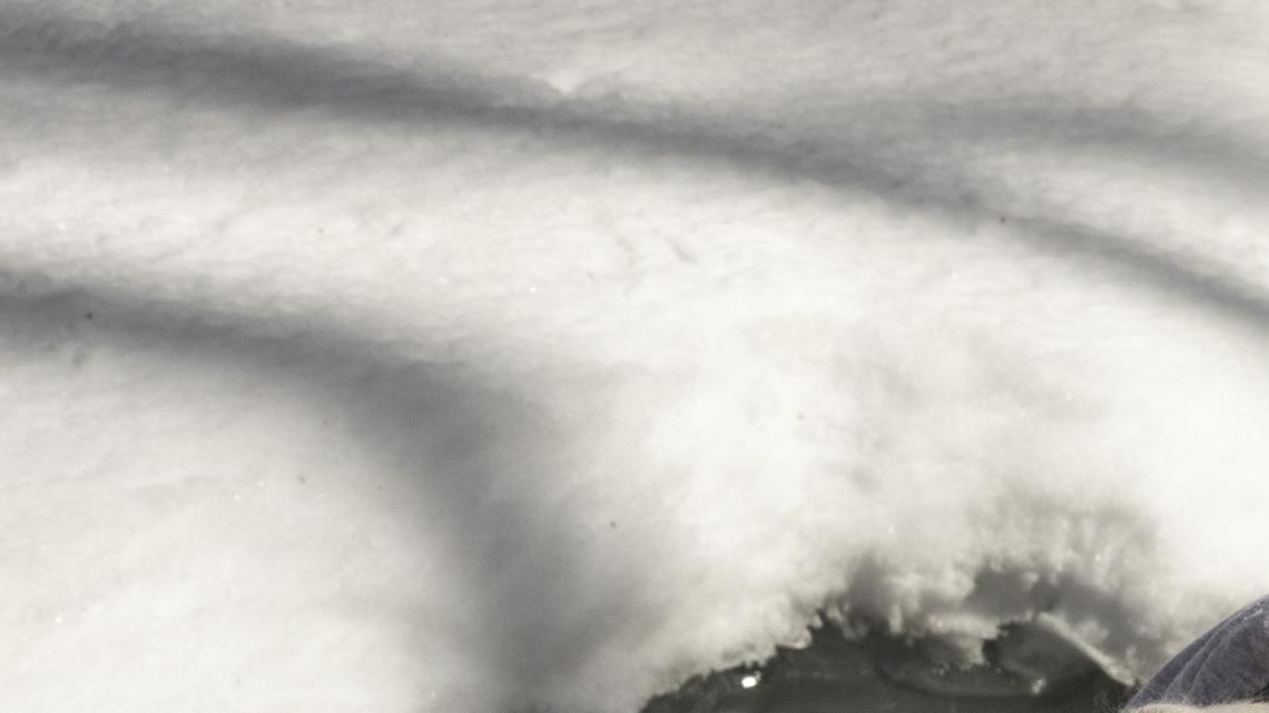 Gretchen Ramlo, a contractor with the Maine Department of Marine Resources in Farmington, Maine, March 3, 2026. A long-term project to remove or modify dams may clear the way for endangered wild Atlantic salmon to swim freely up to the Sandy River, but it faces opposition.
