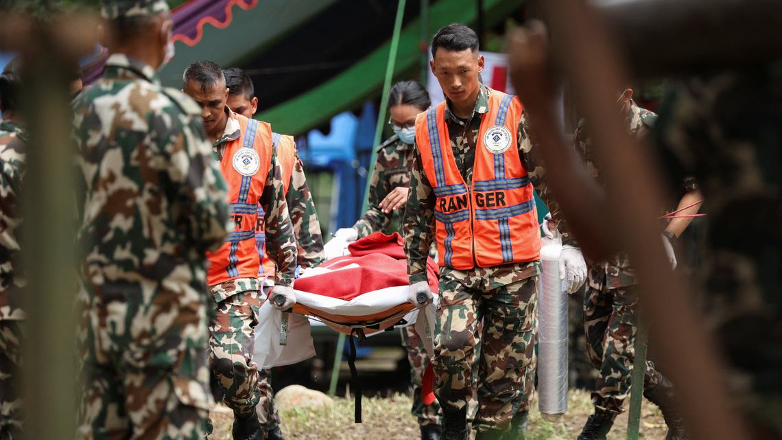 Nine days after disaster, two pulled alive from Nepal hydropower tunnel