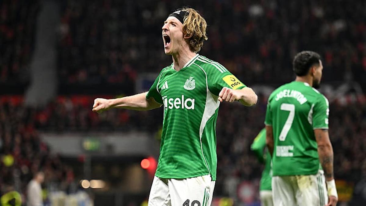  Gordon scored 10 times in this season's Champions League. | Teresa Kröger/UEFA/Getty Images 