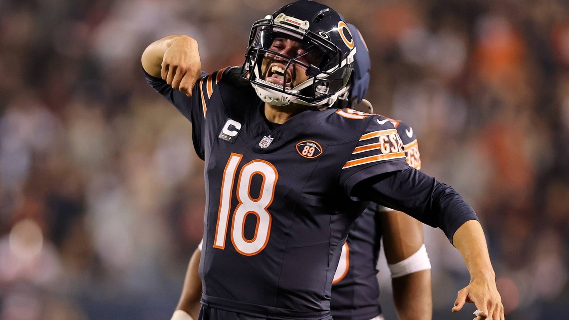 NFL Doubles Fine on Caleb Williams for Another 'Unauthorized Logo' Violation 