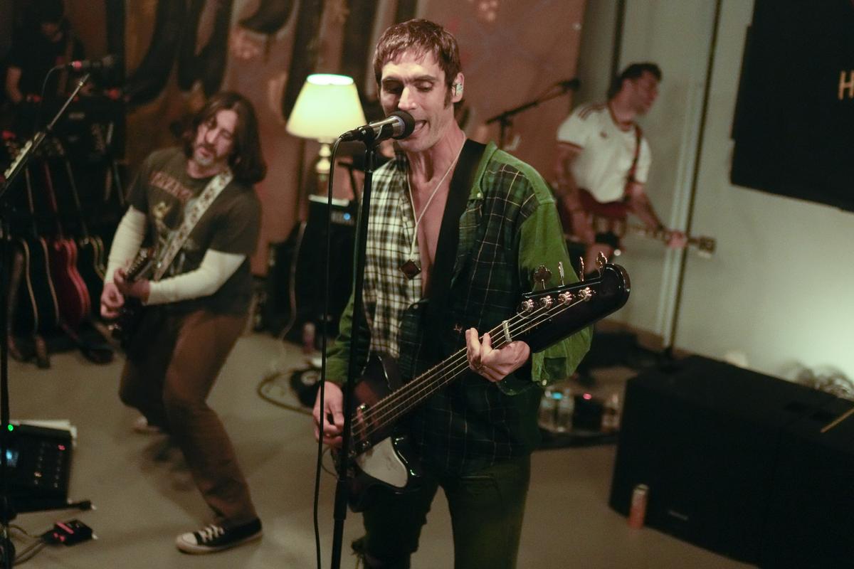 Tyson Ritter performs with The All-American Rejects during The All-American Rejects House Party Tour on May 15, 2026Astrida Valigorsky / Stringer