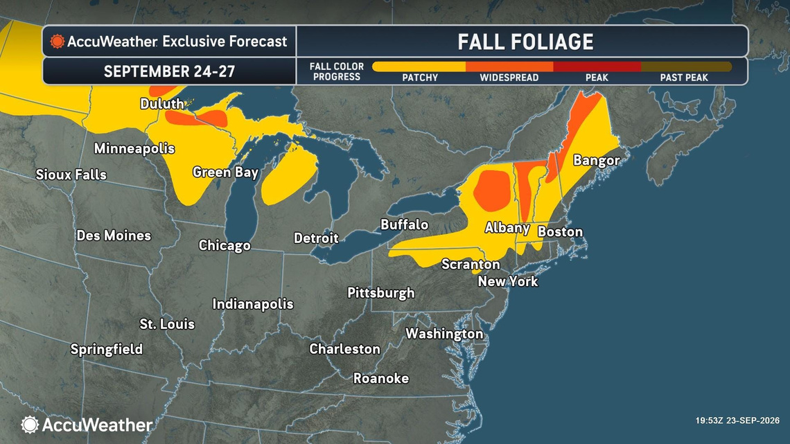 Stunning fall colors begin. Here are the best fall foliage spots