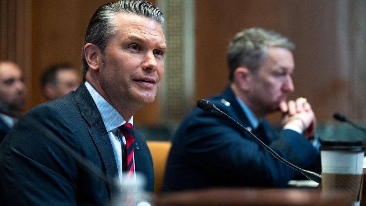 Secretary of Defense Pete Hegseth speaks during a Senate Appropriations Subcommittee on Defense hearing on President Donald Trump's fiscal year 2027 budget request for the Department of Defense in the Dirksen Senate Office Building near the U.S. Capitol in Washington, DC on Tuesday, May 12, 2026. Photo by Annabelle Gordon/UPI