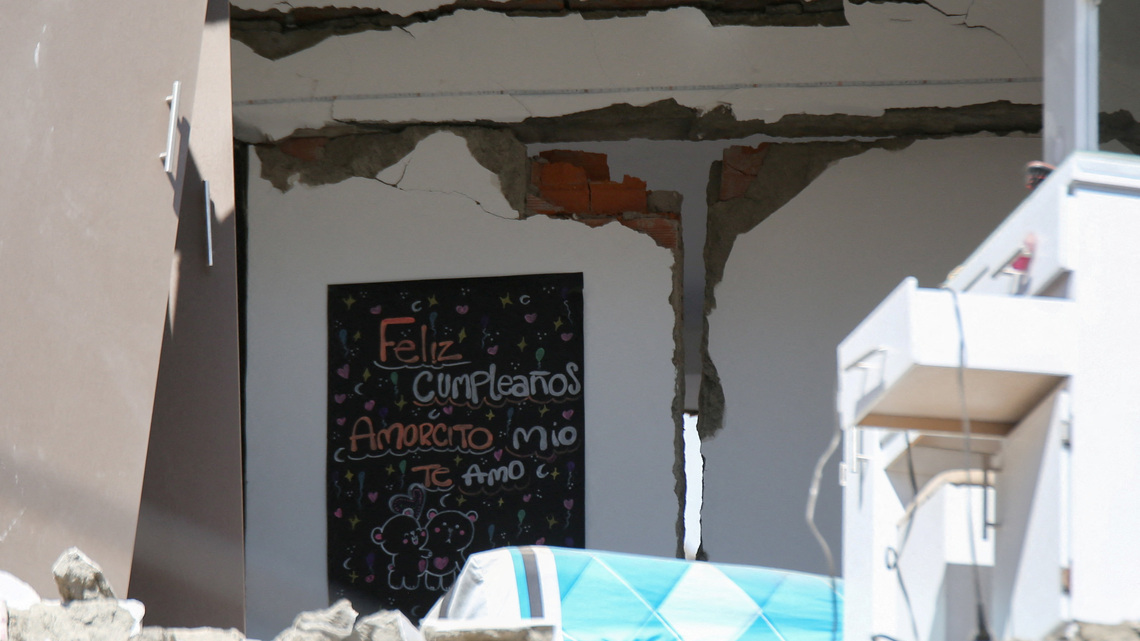 Colombia woman's earthquake survival story gives son a birthday to remember 