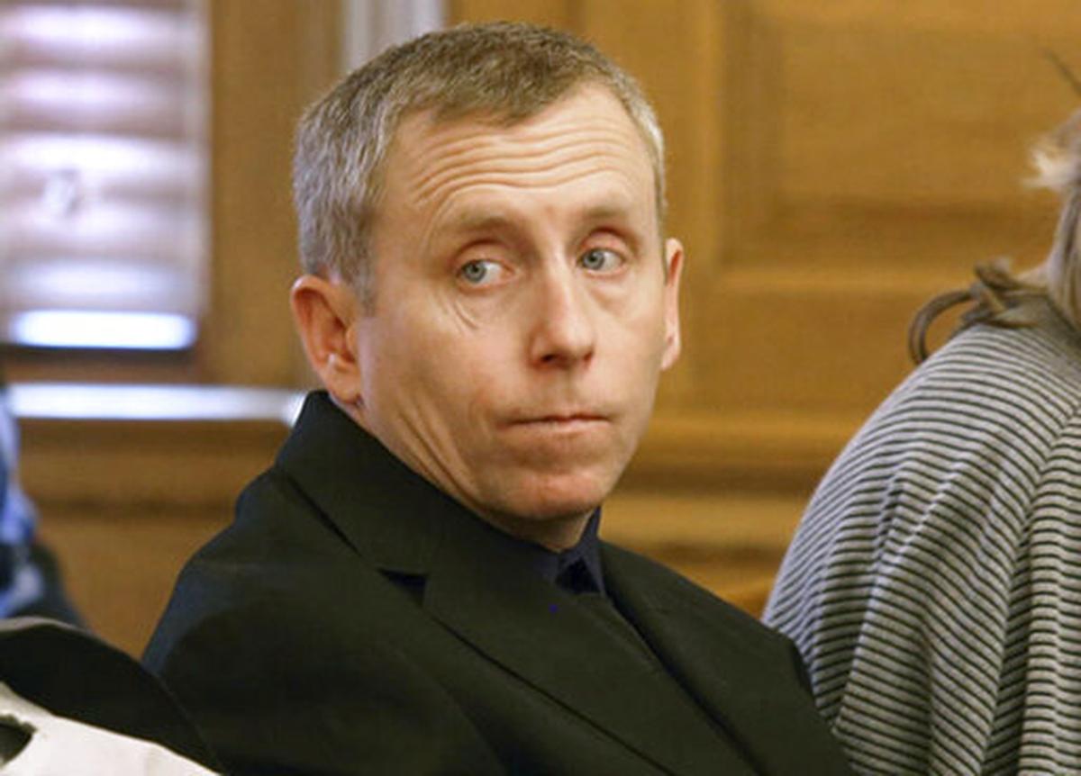 Floyd Bledsoe, who spent nearly 16 years in prison for a homicide he didn’t commit, sat in a Kansas Senate committee on Feb. 14, 2018, in support of a bill creating a state compensation system for people wrongfully convicted of crimes. His brother confessed in a suicide note that he had committed the crime in Jefferson County.