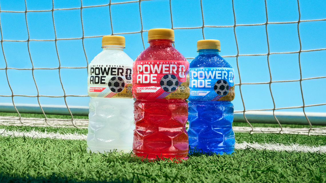 Powerade Drops 3 New Flavors To Celebrate the 2026 World Cup 