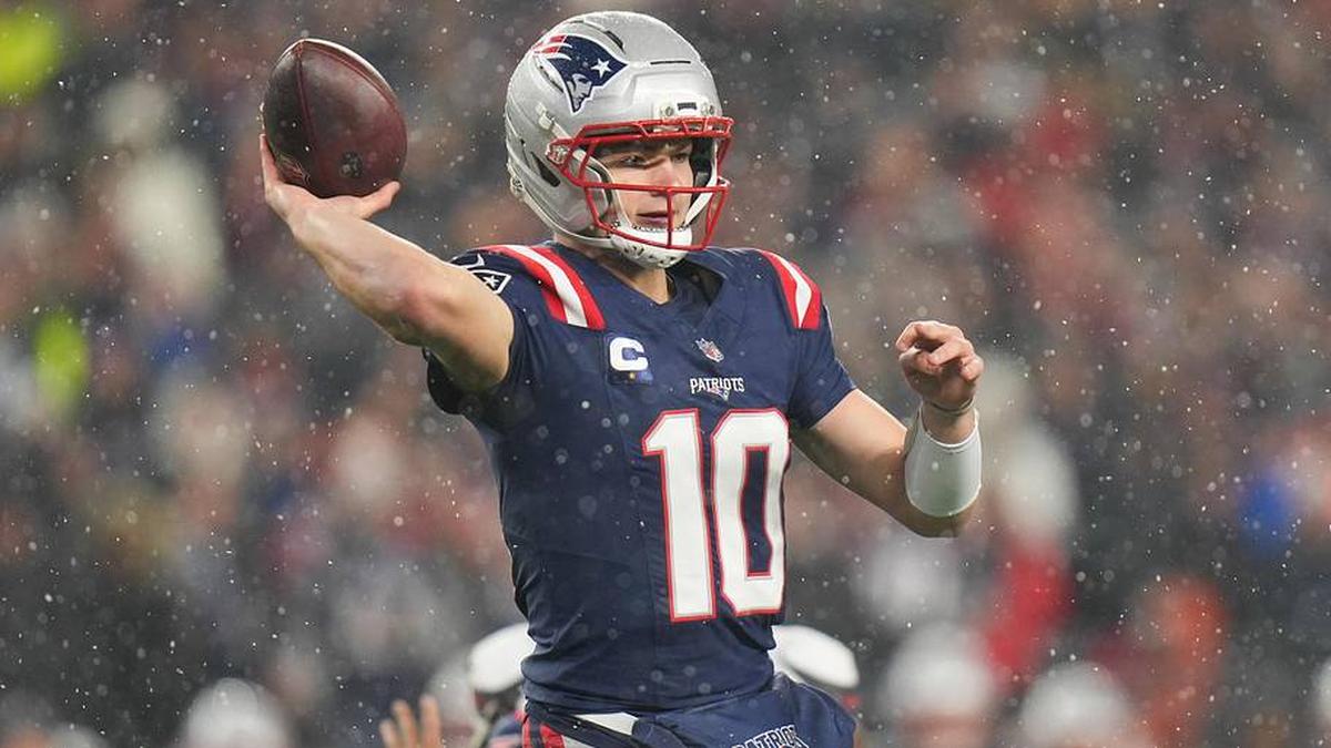  Drake Maye led the Patriots to the Super Bowl in just his second NFL season. | David Butler II-Imagn Images 