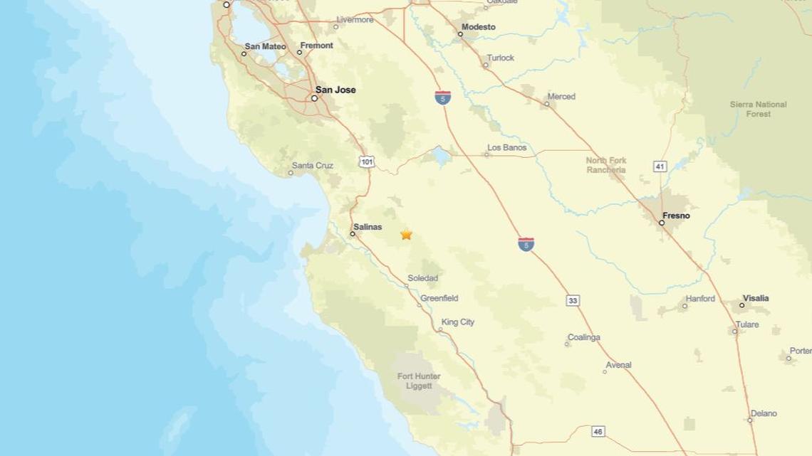 Earthquake measuring 2.6 rattles area near Tres Pinos, CA on May 4 