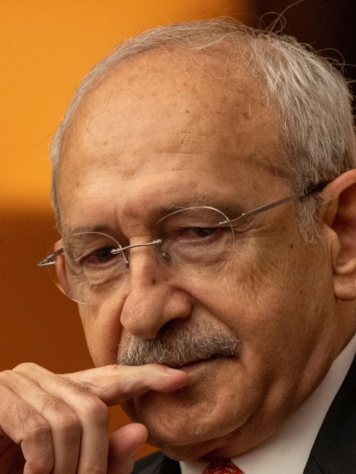 FILE PHOTO: Turkey's main opposition Republican People's Party (CHP) leader Kemal Kilicdaroglu attends a swearing-in ceremony at the Turkish parliament in Ankara, Turkey, June 2, 2023. REUTERS/Umit Bektas/File Photo