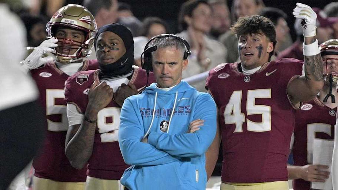 Florida State head coach Mike Norvell and the Seminoles face Florida in maybe the worst matchup in their rivalry. 