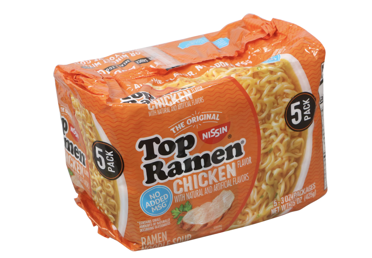 Nissin Top RamenCourtesy of Dollar Tree