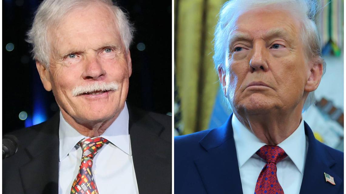 Donald Trump Takes Aim at CNN in Tribute to Ted Turner After Founder's Death at 87 