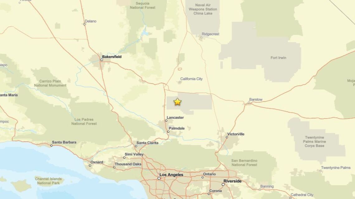 Update: 2.6 magnitude earthquake rattles close to Edwards Air Force Base, CA on Sept. 11 