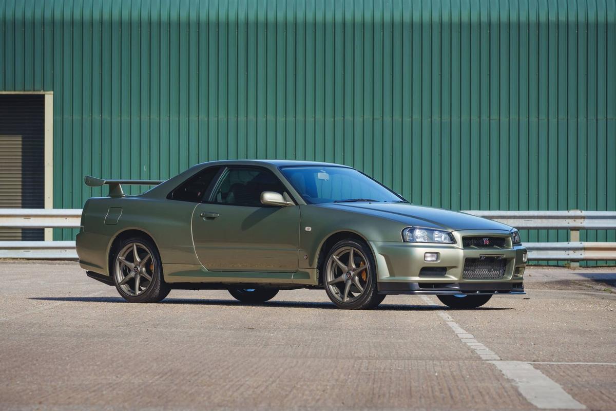  2002 Nissan Skyline GT-R V-Spec Nür in Millennium Jade Broad Arrow Auctions
