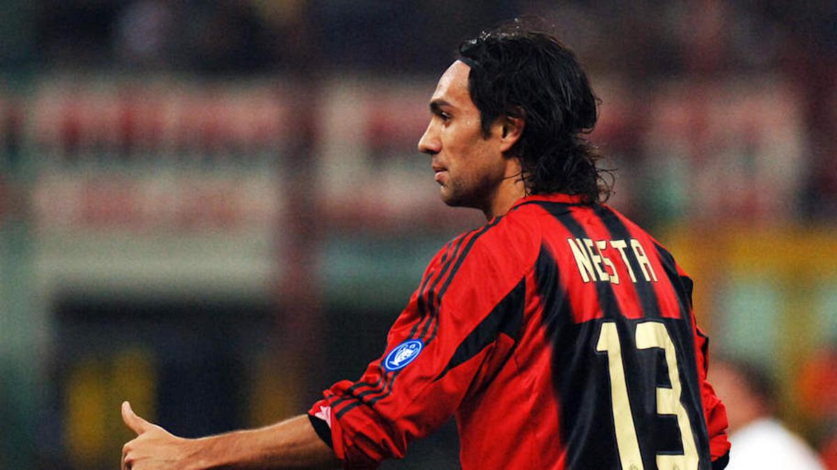  Alessandro Nesta was a picture of elegance on the pitch. | Etsuo Hara/Getty Images 
