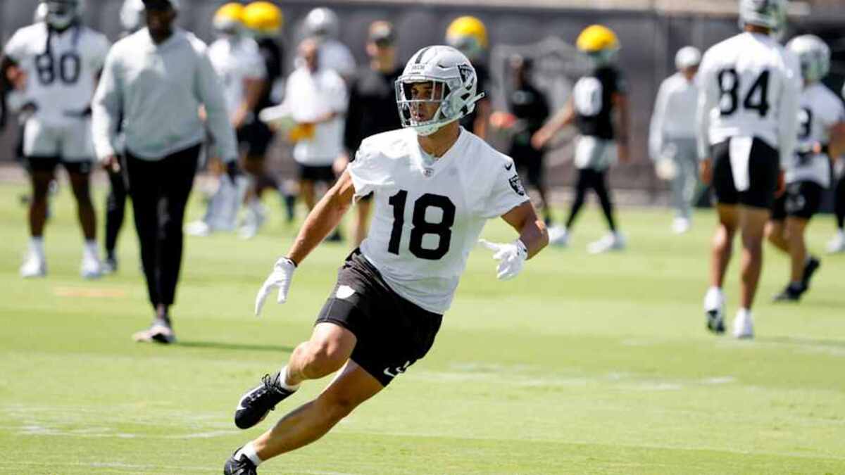  Las Vegas Raiders WR Jack Bech | Darrell Craig Harris, On SI 