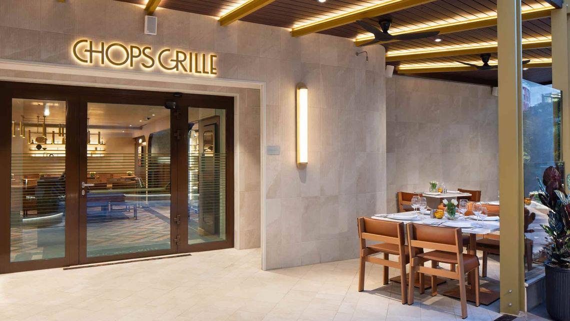  Chops Grille is located in Central Park on Royal Caribbean's newer ships. 
