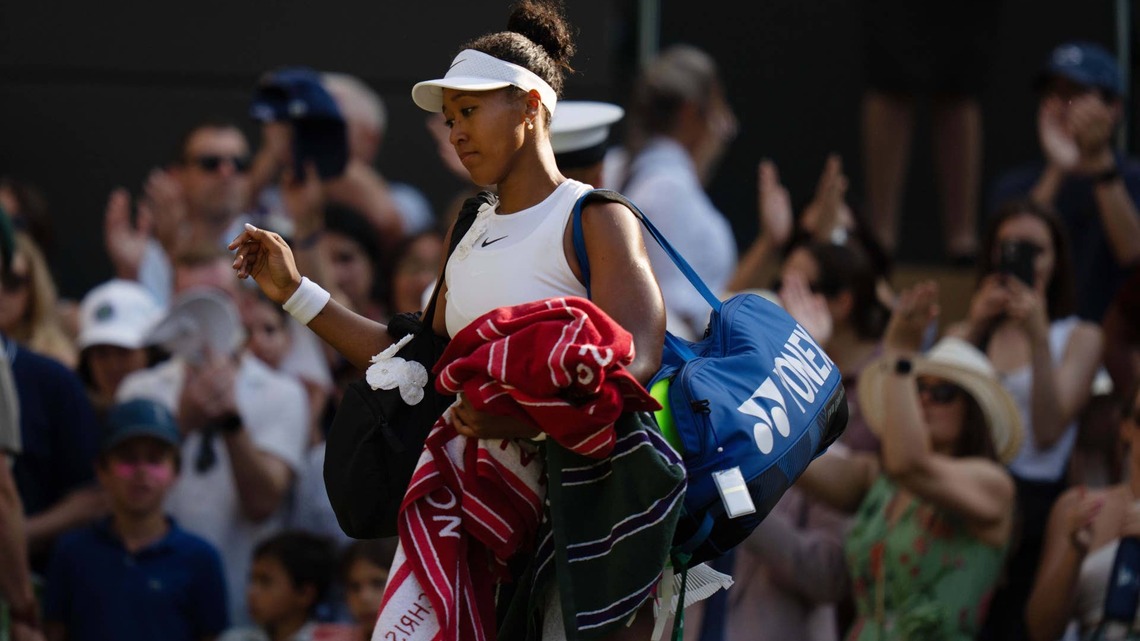 Naomi Osaka Makes Encouraging Statement After Heartbreaking Loss At Wimbledon 