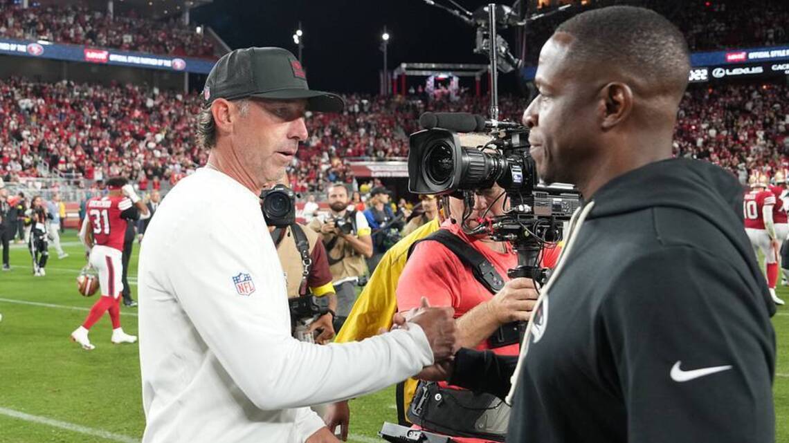 Kyle Shanahan Explains Why Raheem Morris Was the Right Hire for 49ers