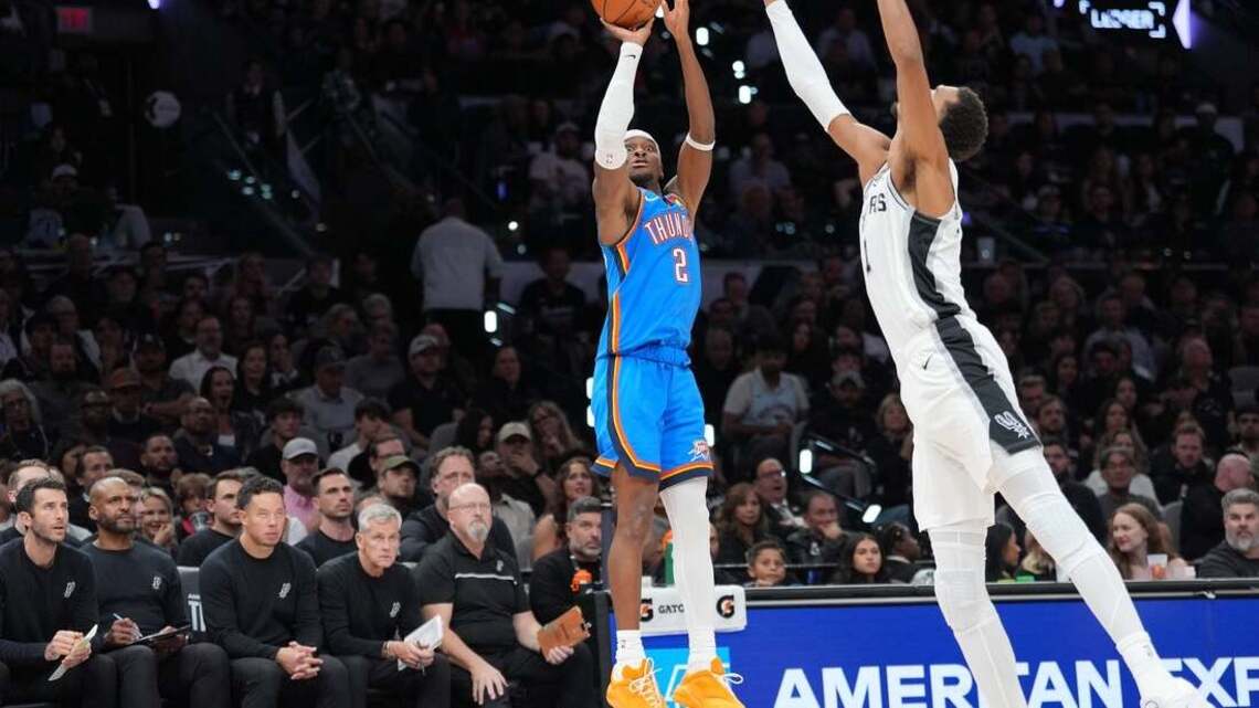 Thunder withstand Spurs' rally in Western Conference finals rematch 