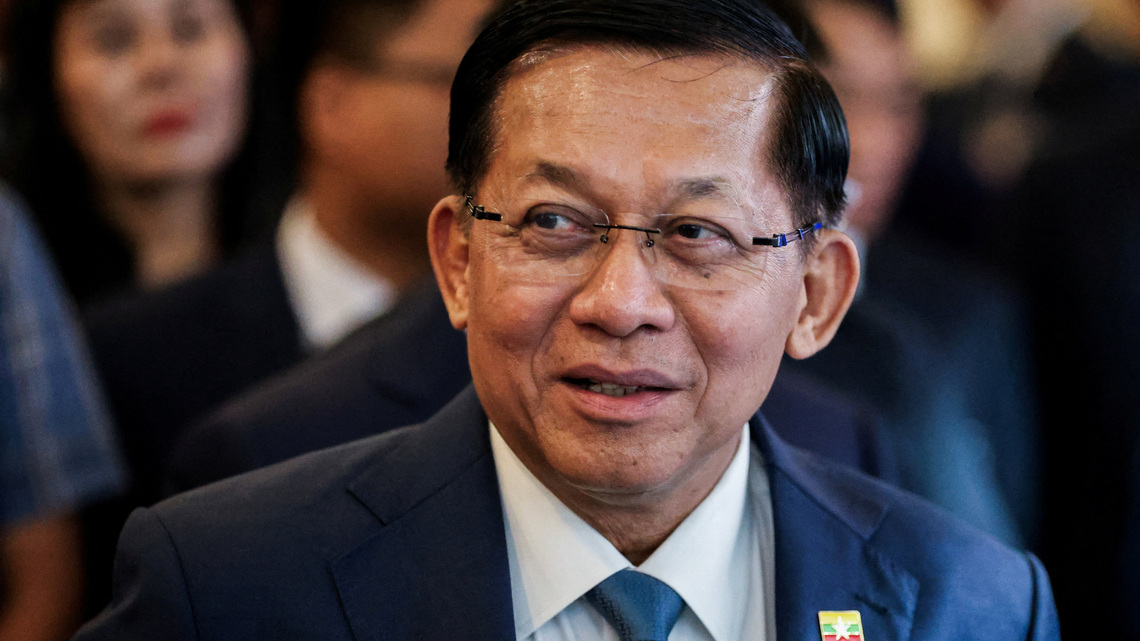 Once shunned, Myanmar's military-backed leader gets red carpet welcome in Malaysia 