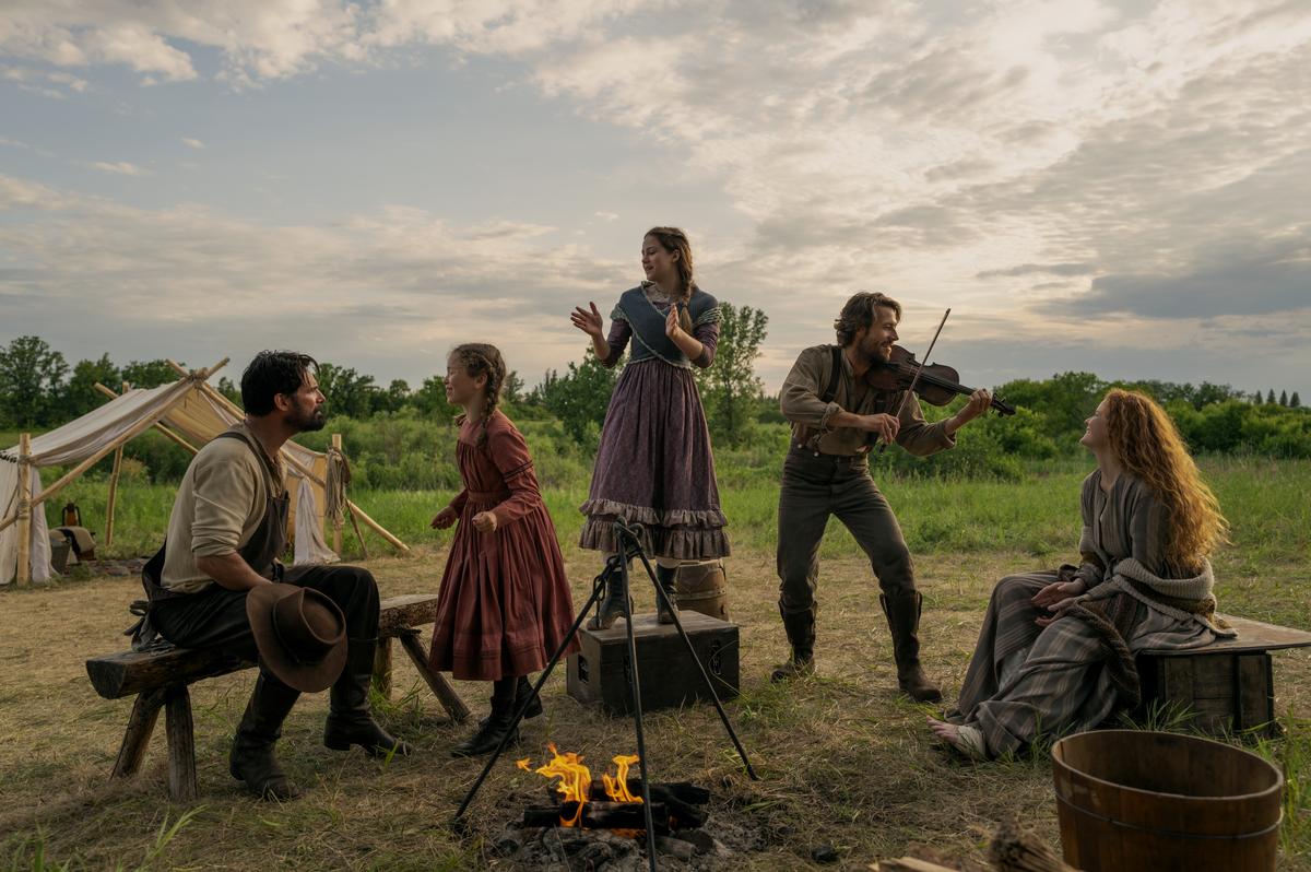 The new cast of  ‘Little House on the Prairie’ (2026)Eric Zachanowich/Netflix © 2026