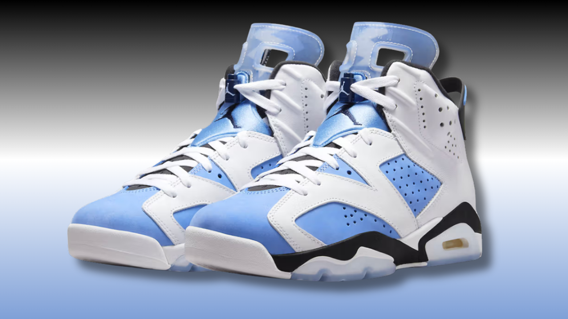  Air Jordan 6 "UNC" hypebeast h/t rabakali