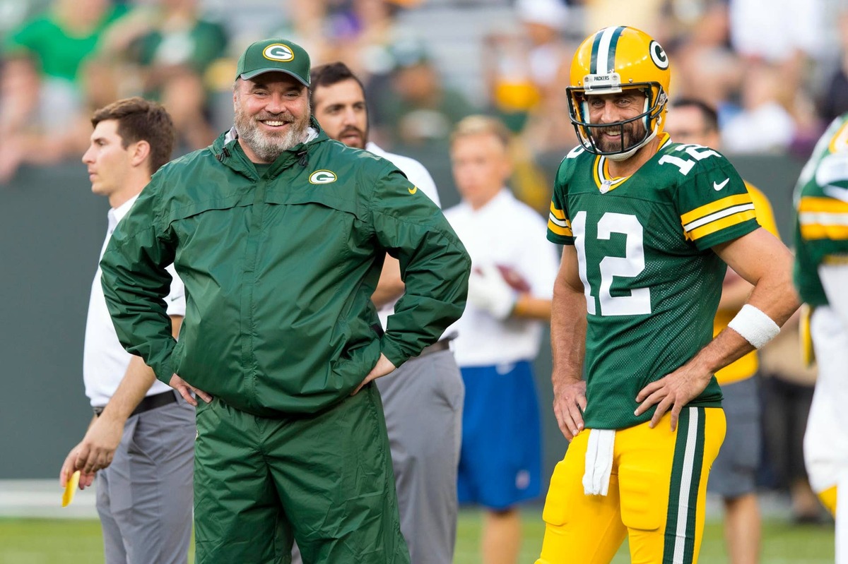  Mike McCarthy and Aaron Rodgers had success together in Green Bay, but the offensive scheme needs updating. (Jeff Hanisch-USA TODAY Sports)