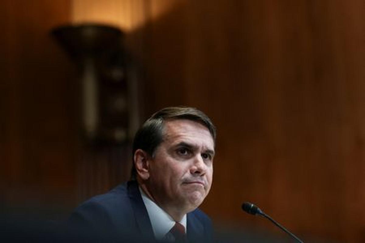 Acting U.S. Attorney General Todd Blanche looks on as he testifies before a Senate subcommittee on the Justice Department's proposed 2027 budget on Capitol Hill in Washington, D.C., U.S., May 19, 2026. REUTER/Evelyn Hockstein