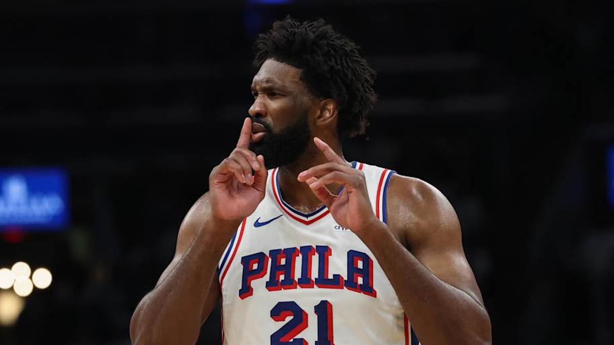  Embiid always puts on a show. | Winslow Townson-Imagn Images 