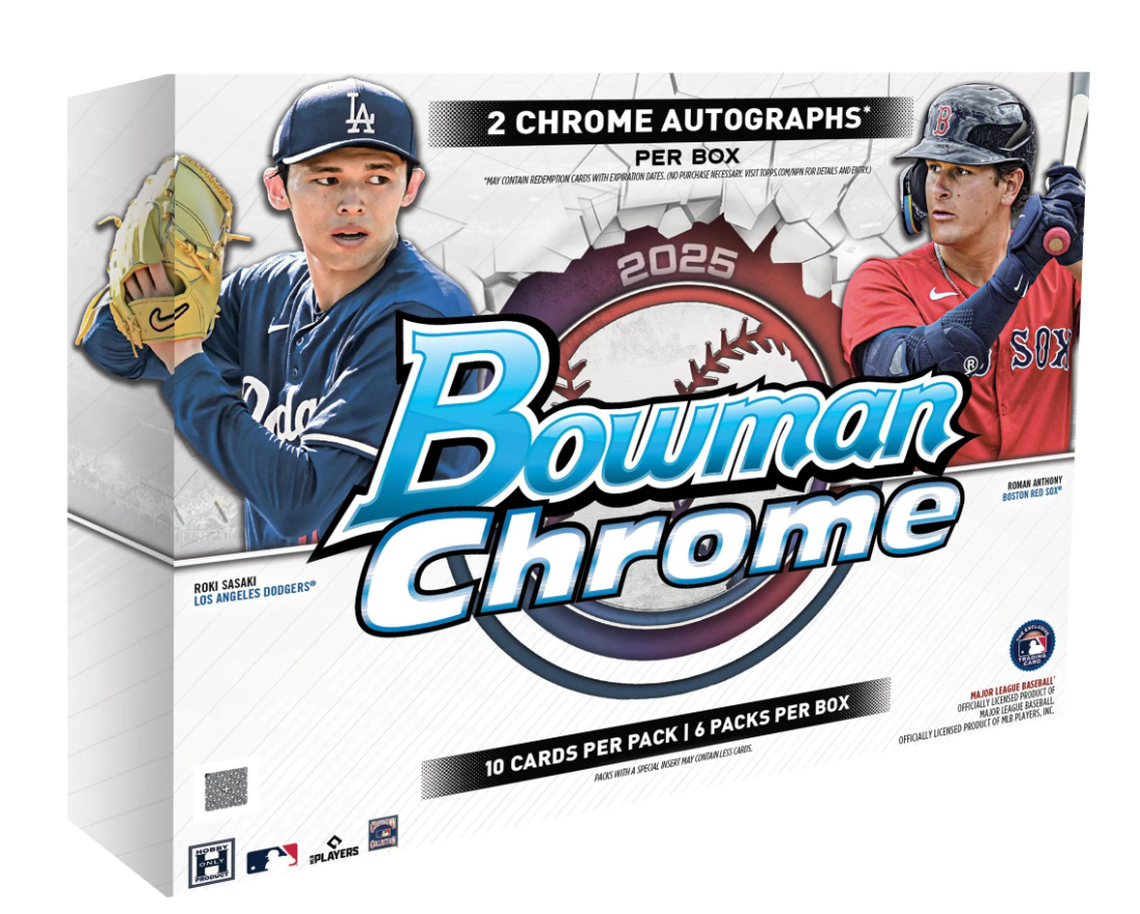  Bowman Chrome Red RC refractors offer scarcity leverage, increasing long-term value potential beyond initial redemption thresholds. Credit: Topps / Bowman