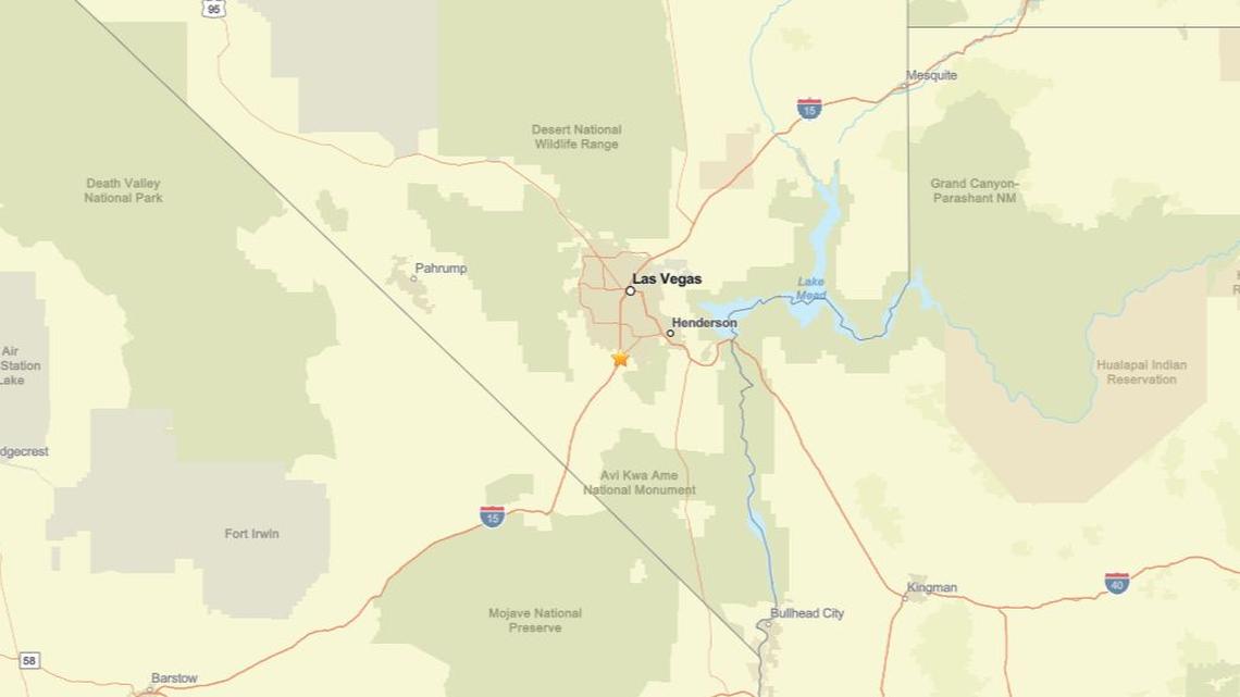 March 24: Earthquake measuring 2.1 struck region near Enterprise, NV 