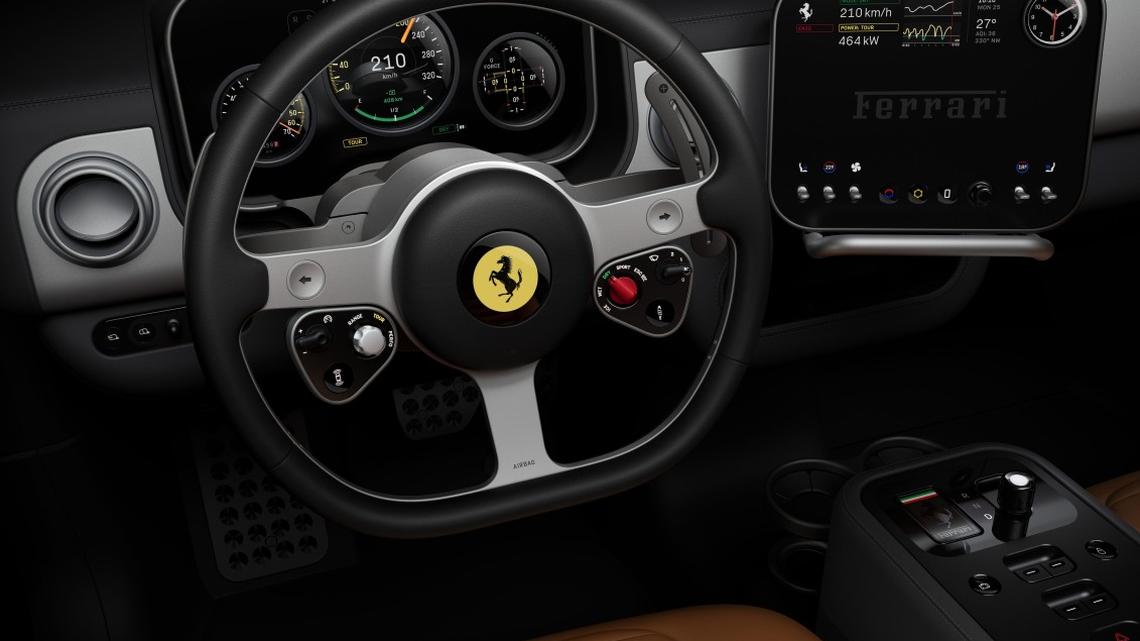Why the iPhone's Designer Didn't Want Touchscreens in Ferrari's First EV 