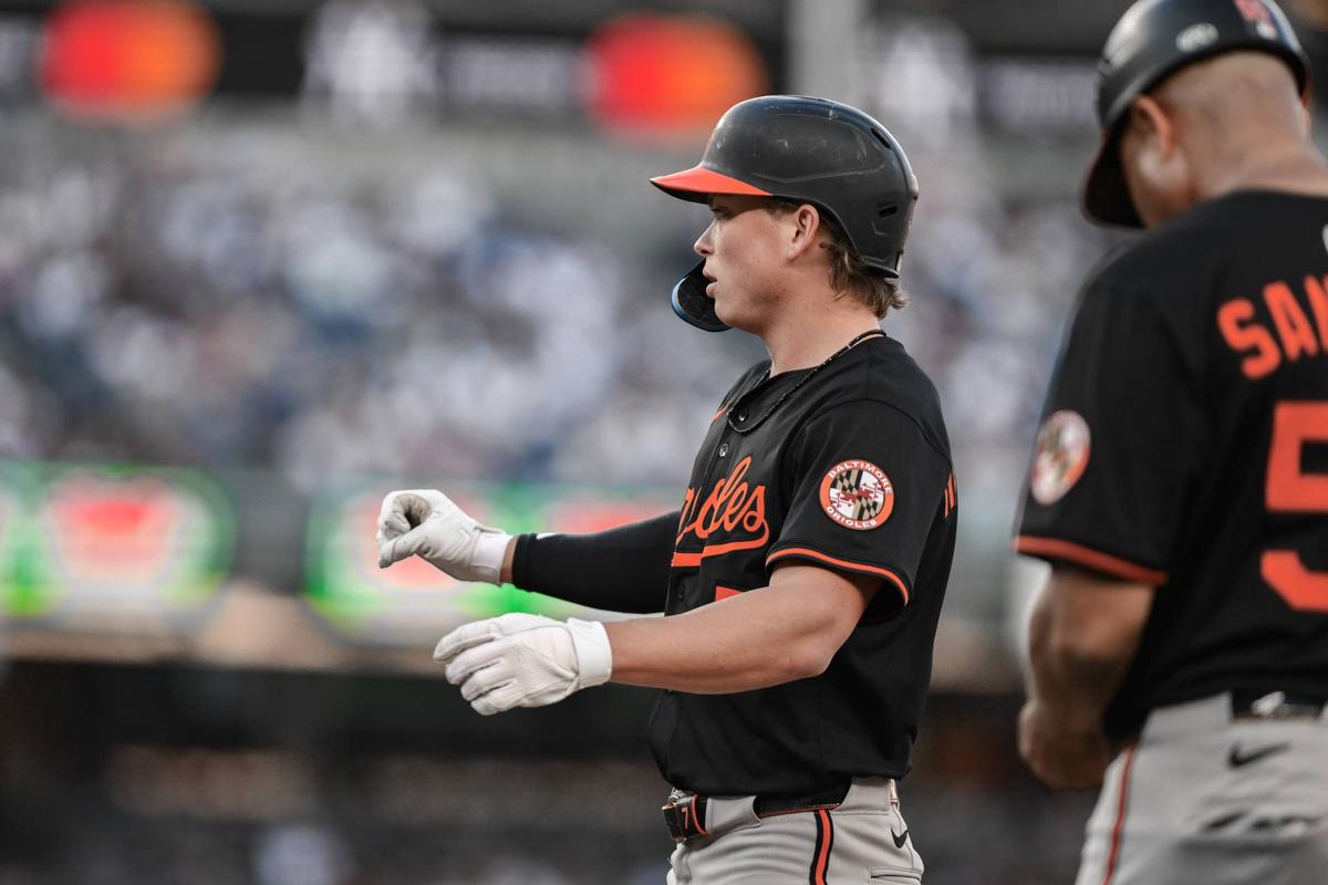 Baltimore Orioles second baseman Jackson Holliday (7) © John Jones-Imagn Images