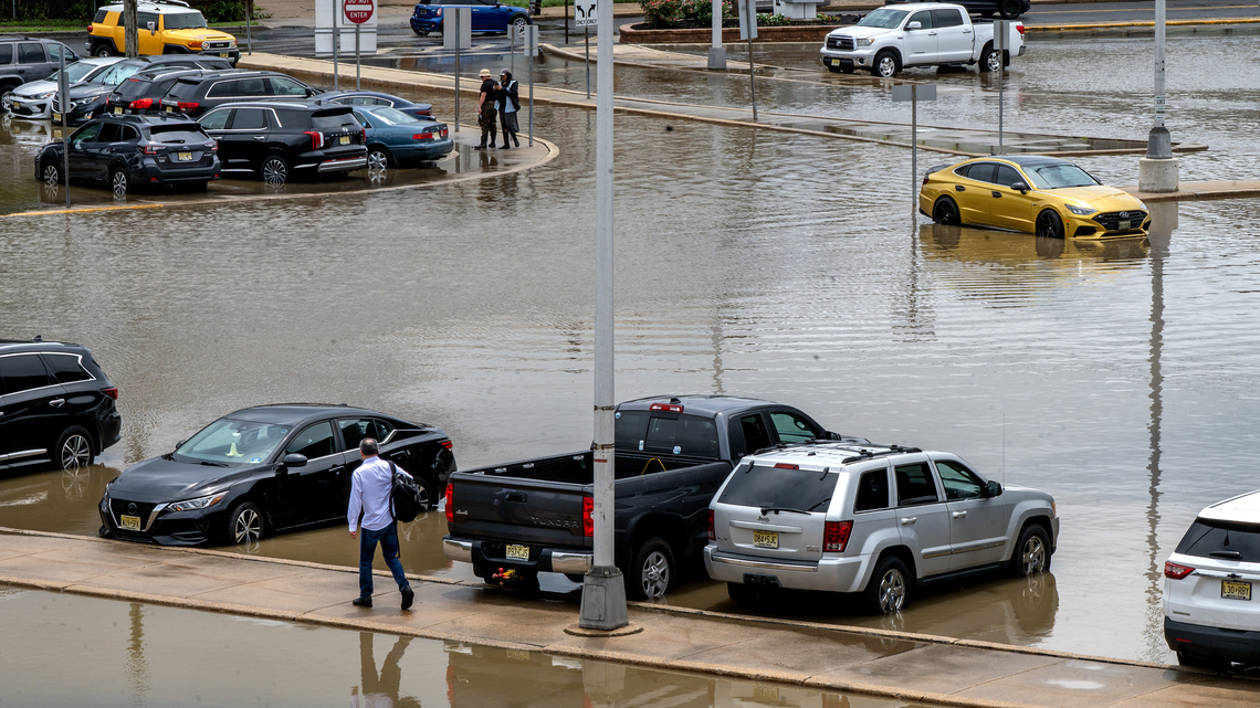 The Philly region is under a flood watch Tuesday and Wednesday with strong storms expected 