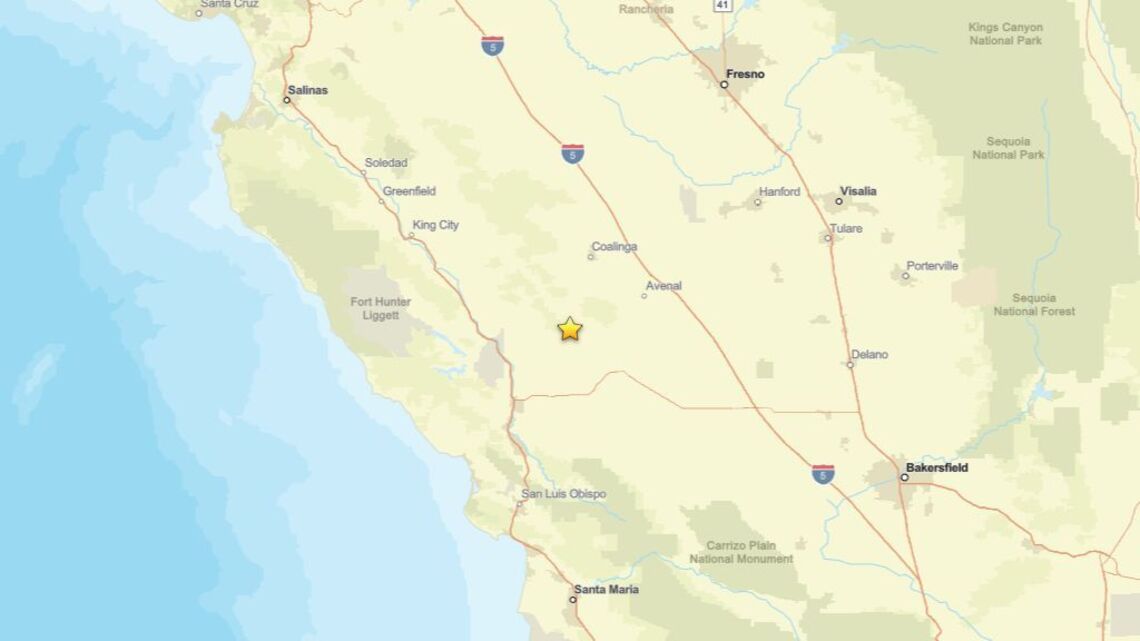 Update: Seismic activity on Sept. 17 - 2.1 magnitude earthquake near Parkfield, CA detected 