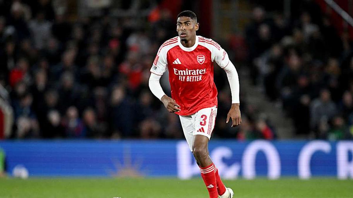  Cristhian Mosquera will pick up the slack in minutes. | Stuart MacFarlane/Arsenal FC/Getty Images 