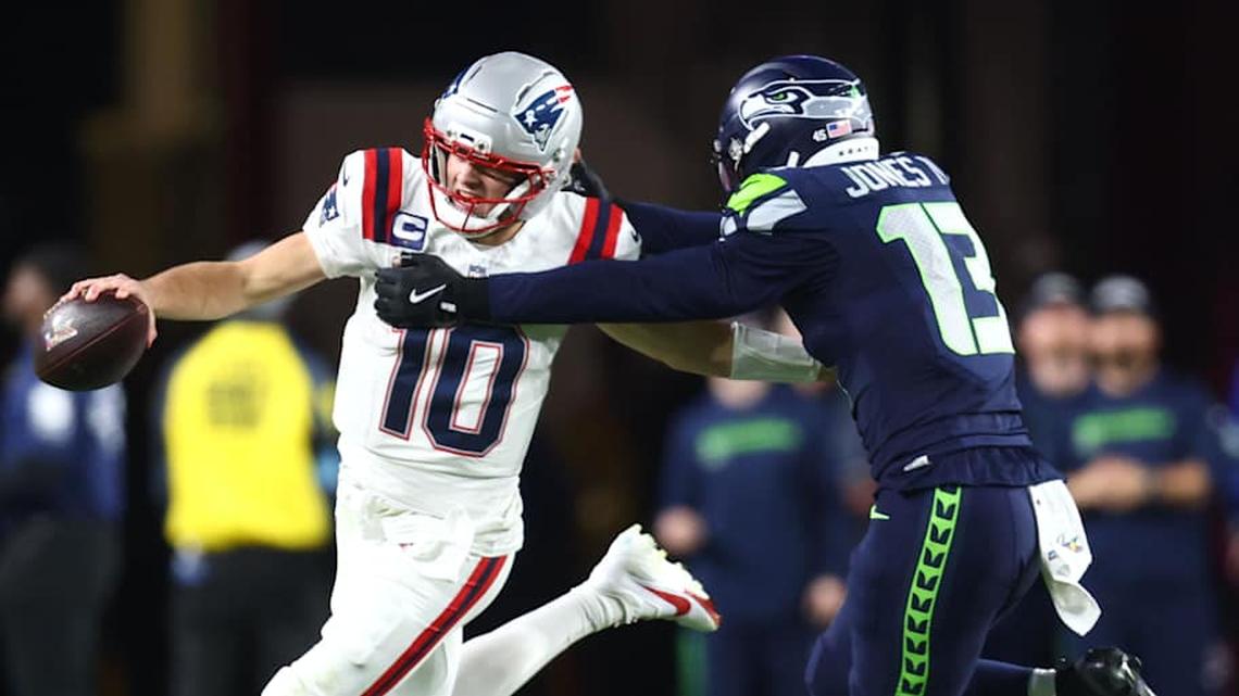  Ernest Jones IV helped the Seahawks to a victory in Super Bowl LX. | Mark J. Rebilas-Imagn Images 