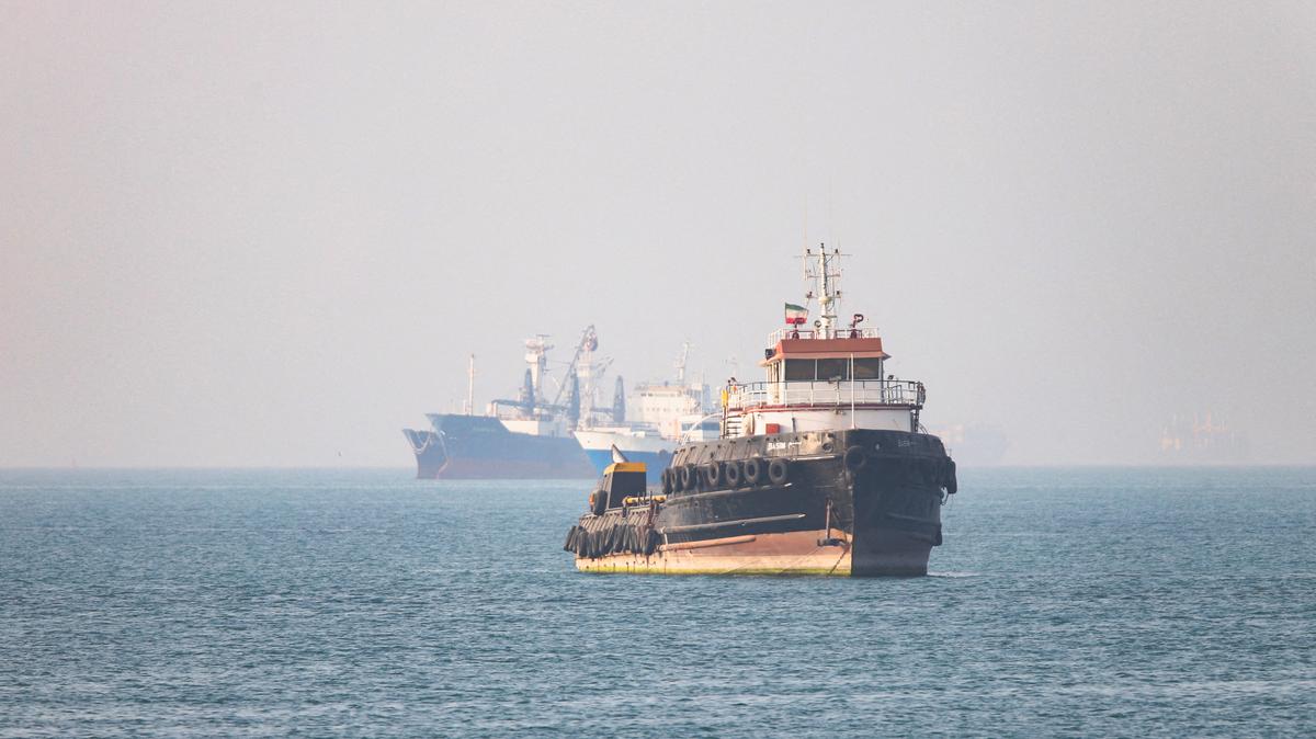 Vessels in the Strait of Hormuz near Bandar Abbas, Iran, May 4, 2026. Amirhosein Khorgooi/ISNA/WANA (West Asia News Agency) via REUTERS