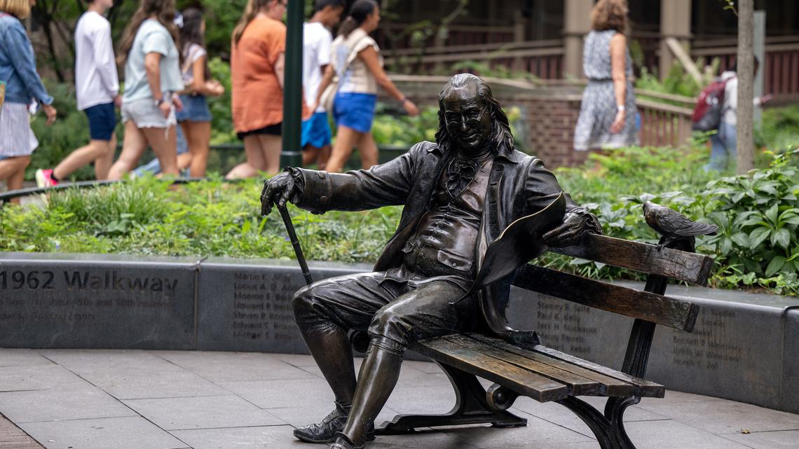 The University of Pennsylvania's campus. (Tom Gralish/The Philadelphia Inquirer/TNS)